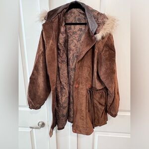 Vintage leather jacket woman’s M/L